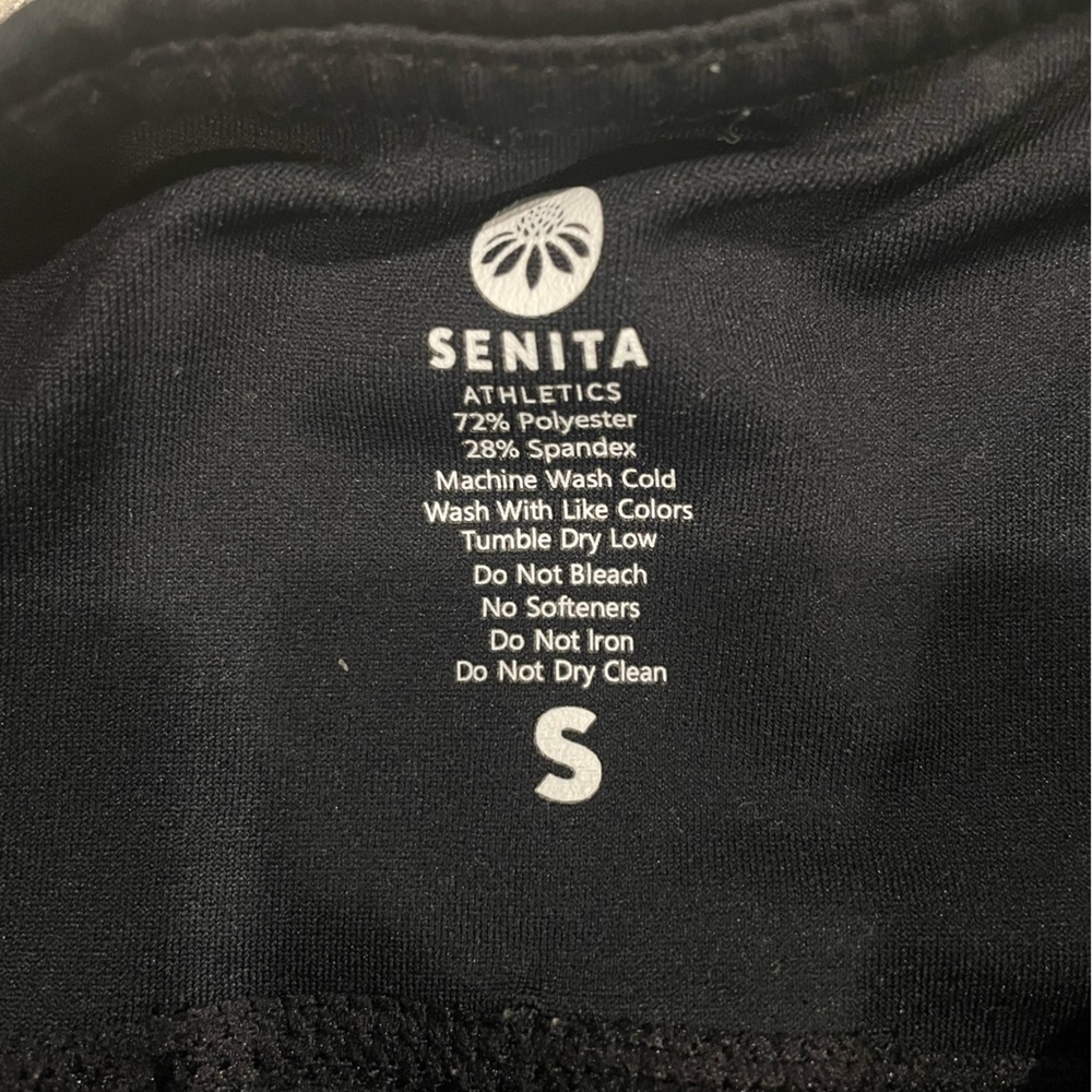 Senita Athletics size small black athletic maternity leggings